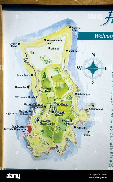 map of herm island.